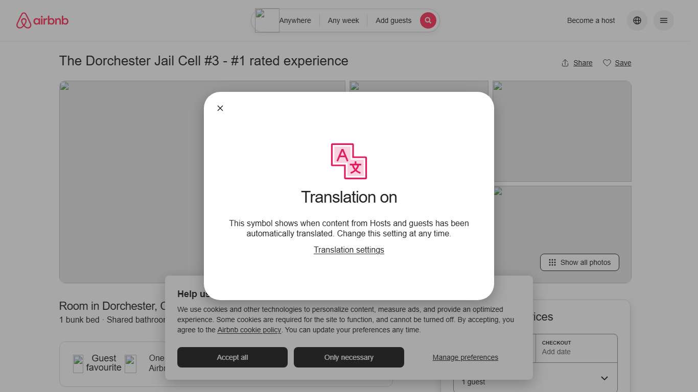 The Dorchester Jail Cell #3 - #1 rated experience - Castles for Rent in Dorchester, New Brunswick, Canada - Airbnb